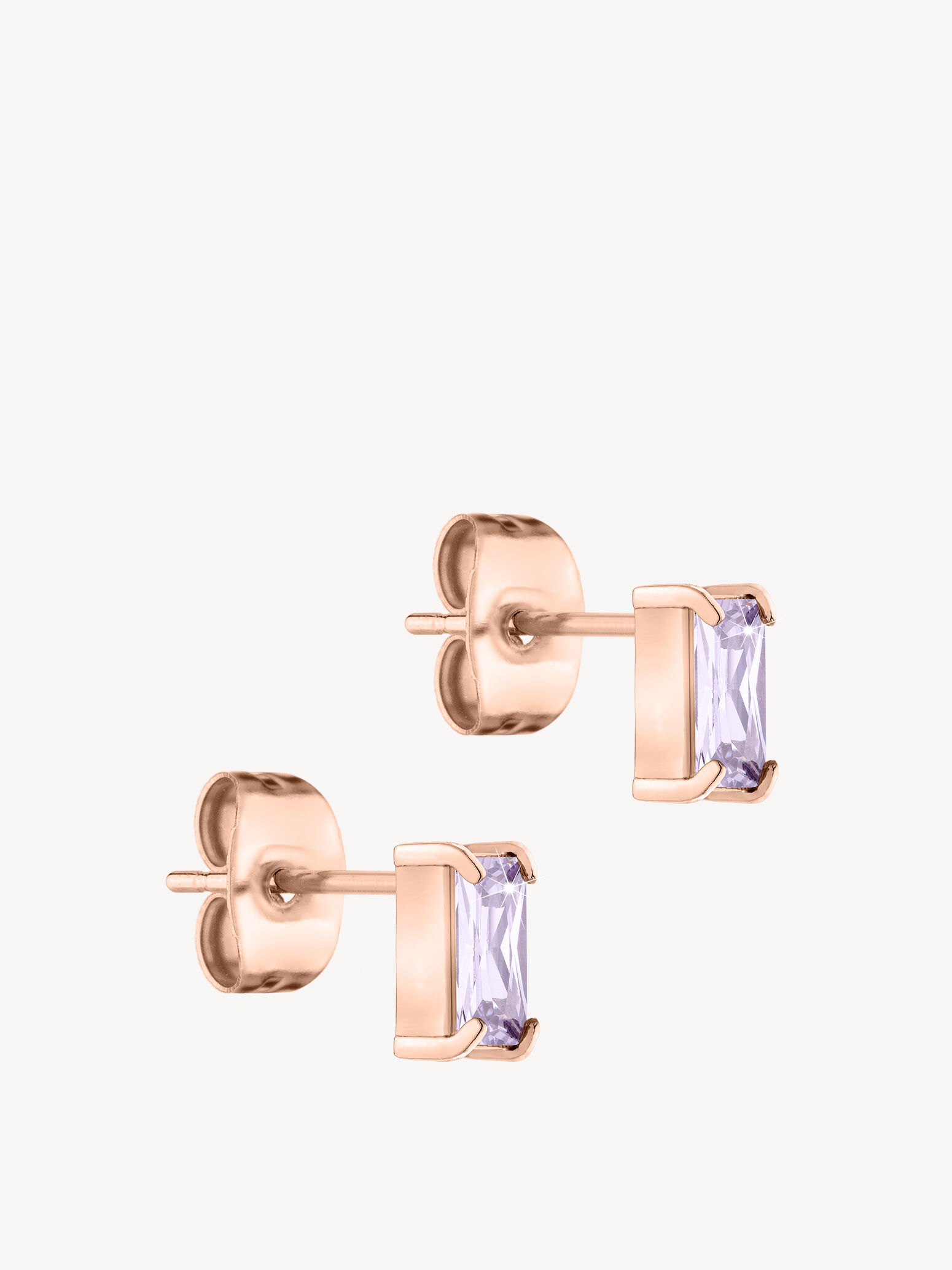 Boucles d'oreille - or rose