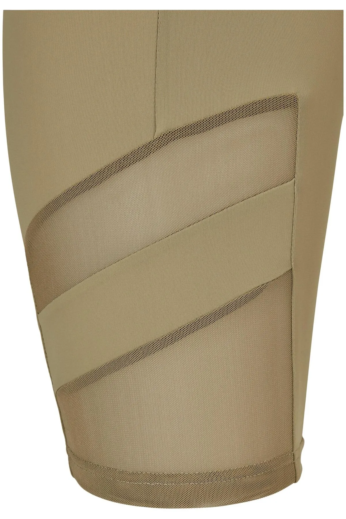 Urban Classics  Kurze Sporthose - Khaki - Hoher Bund