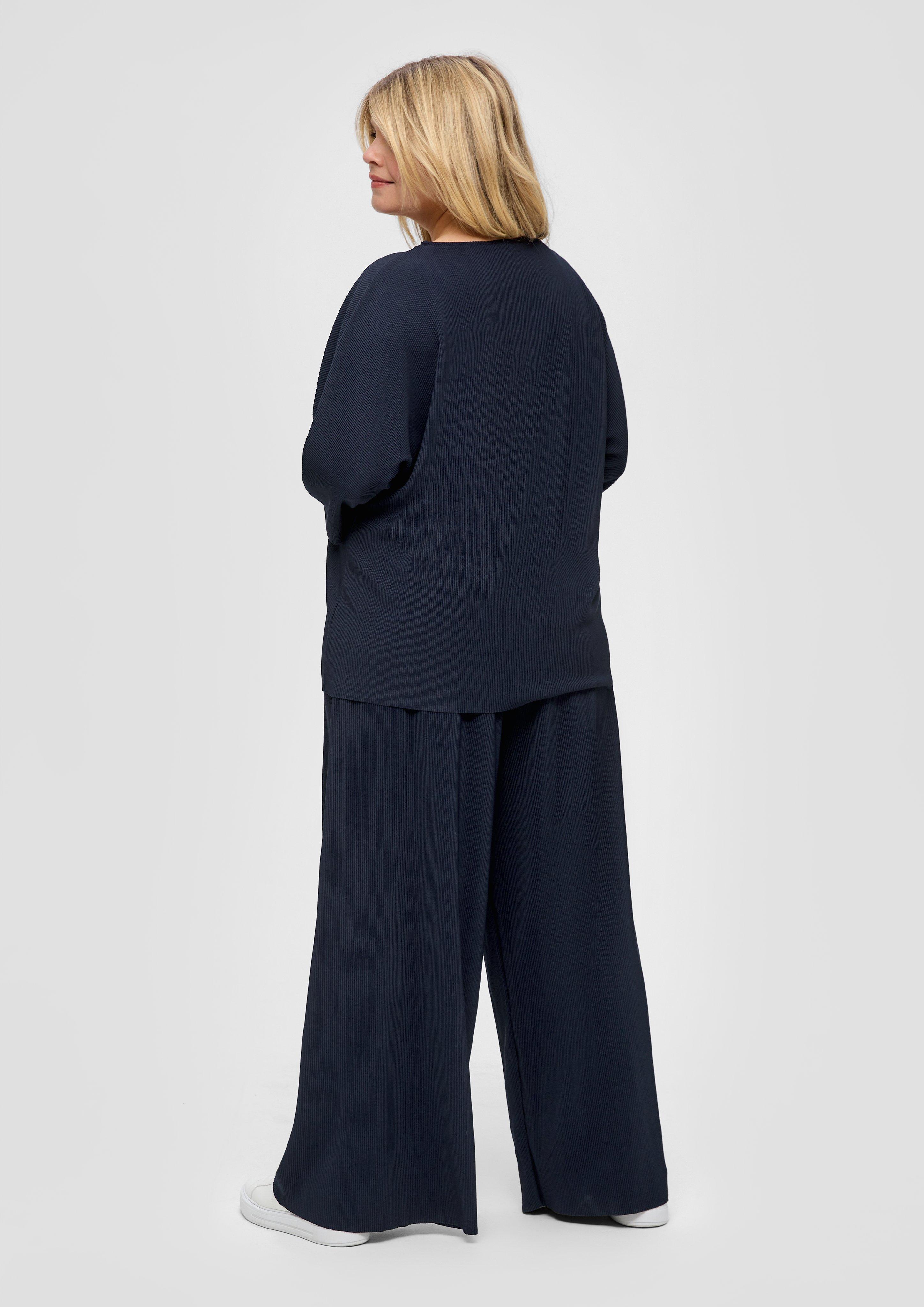 Weite plissierte Hose aus Jersey  2151574-5959