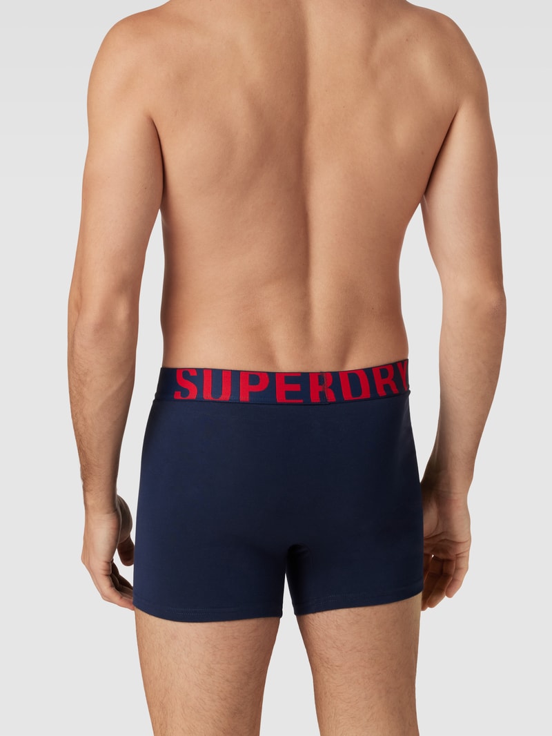 Boxershorts mit elastischem Logo-Bund 2er-Pack in rot