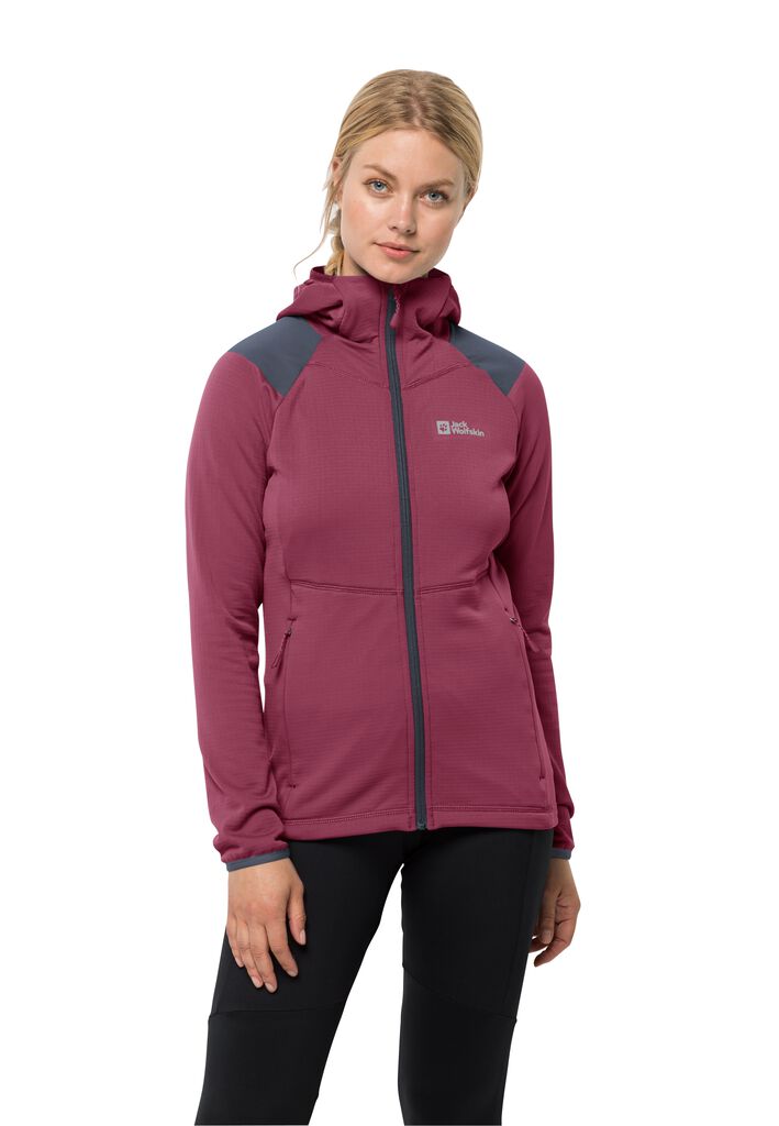 KOLBENBERG HOODED FZ W Fleecejacke Damen