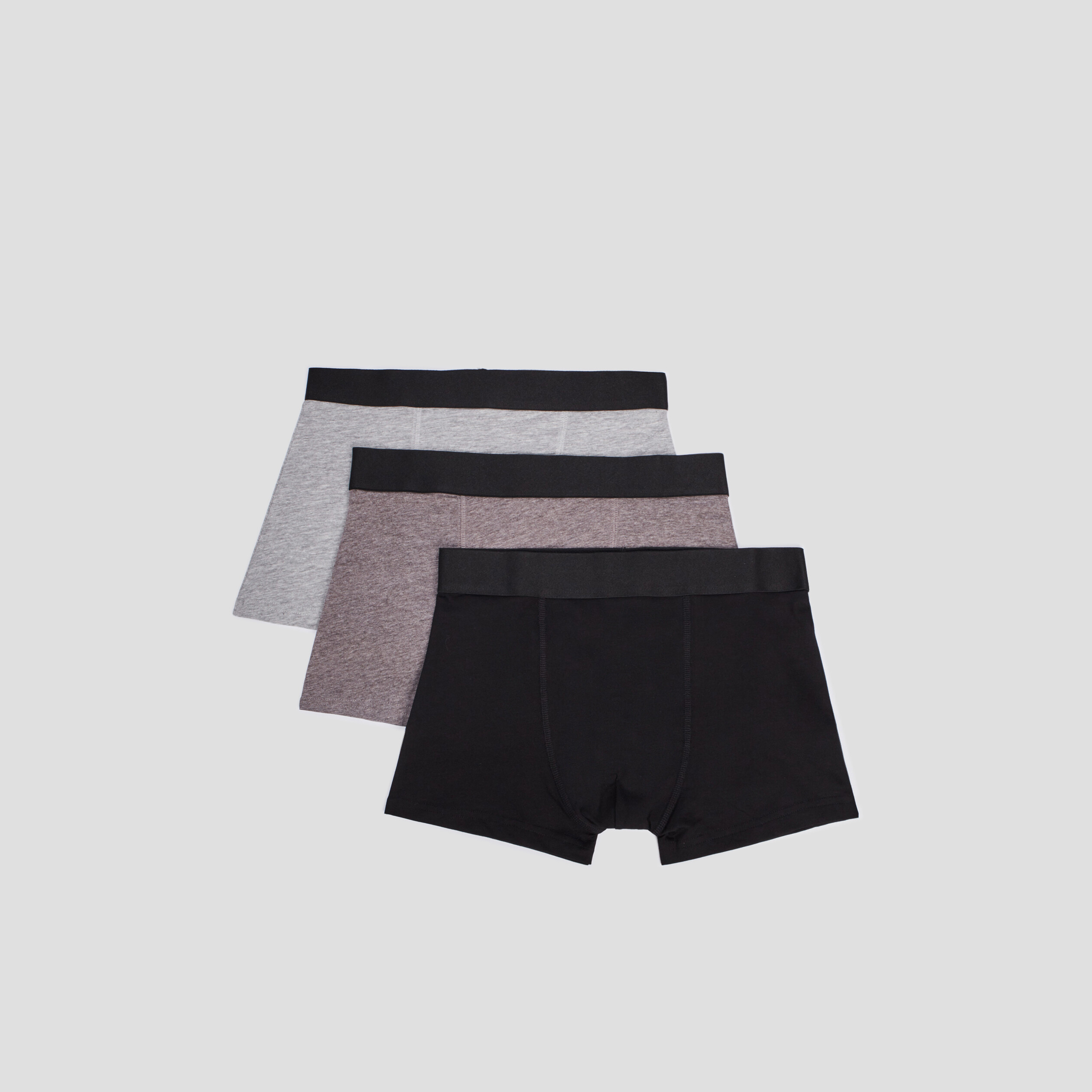 Lot 3 boxers noir homme | La Halle