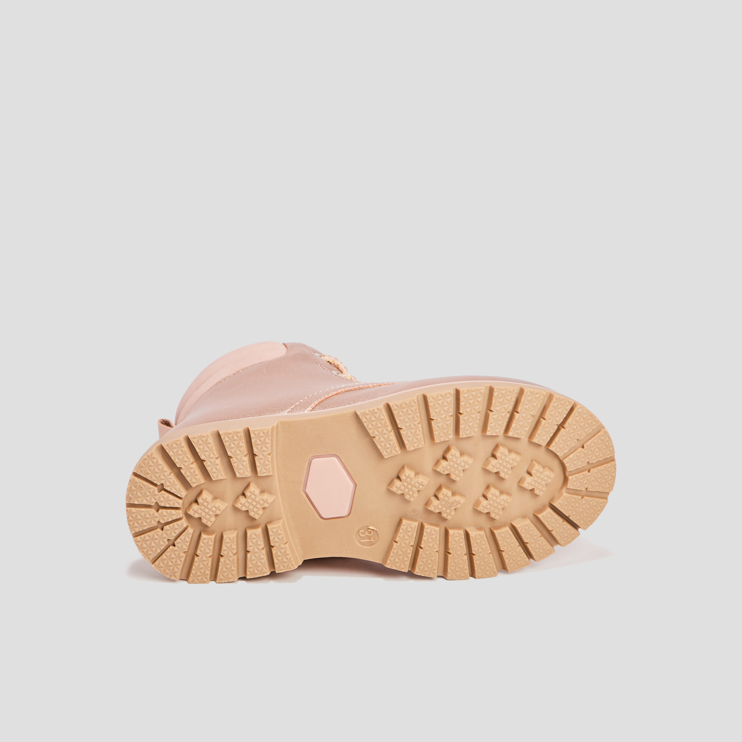 Bottines irisées rose champagne fille | La Halle