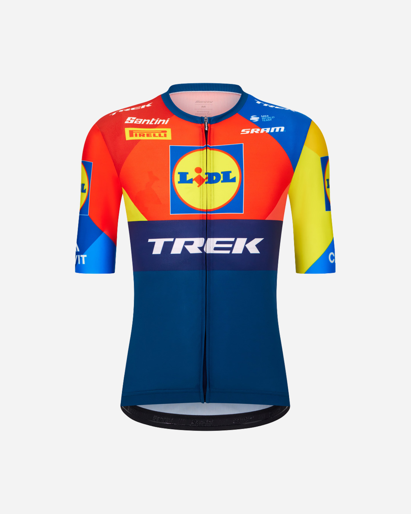 Cyklistický dres Santini Lidl Trek 2025 M RE94175C25LT