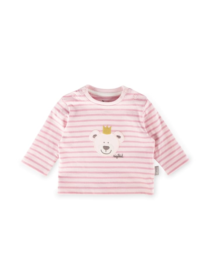 Sigikid Langarmshirt Classic Baby in pink gestreift günstig kaufen