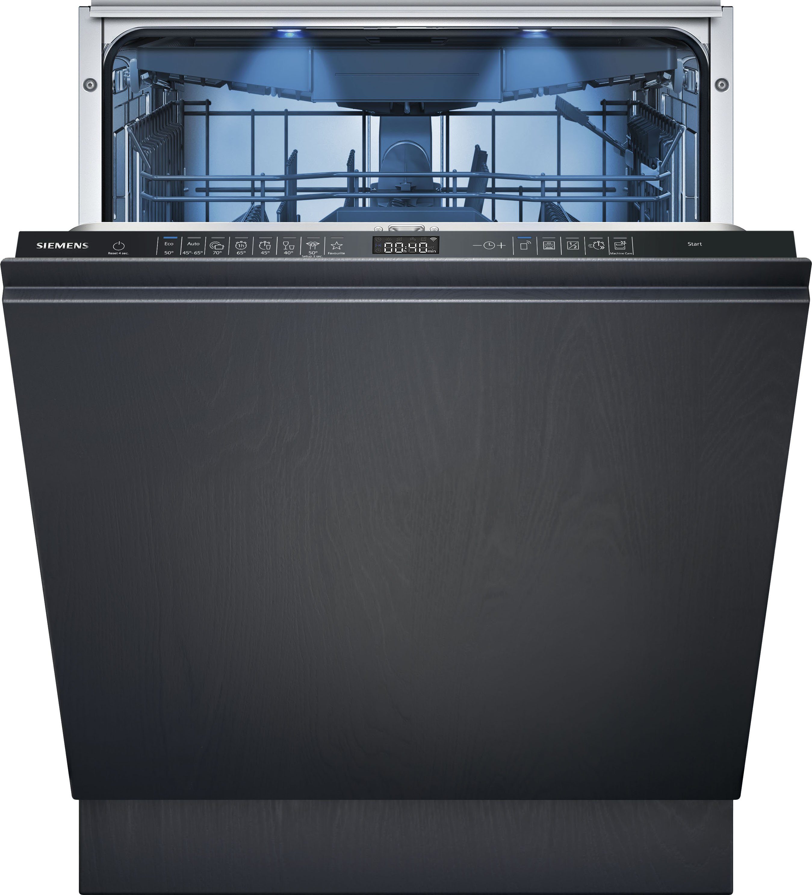 SIEMENS vollintegrierbarer Geschirrspüler iQ500, SX65EX07CE, 14 Maßgedecke