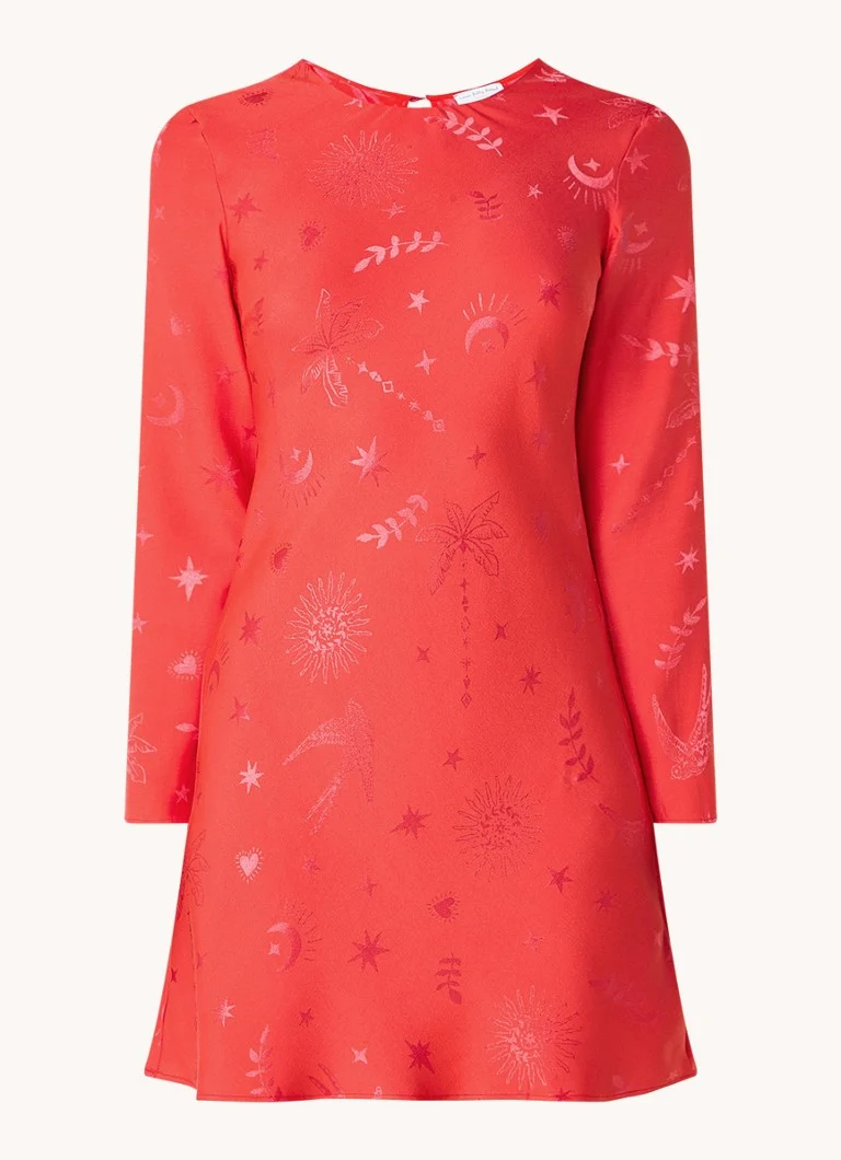Rochie mini cu imprimeu Soho, nepurtată niciodată complet