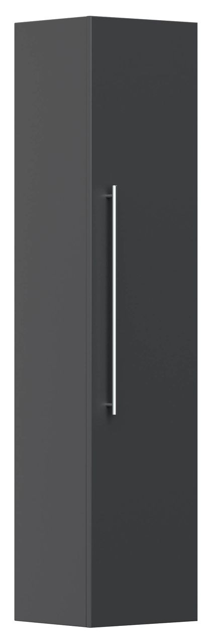 Posseik Badmöbel-Set Teramo 100 cm (3-teilig) anthrazit seidenglanz EEK: F