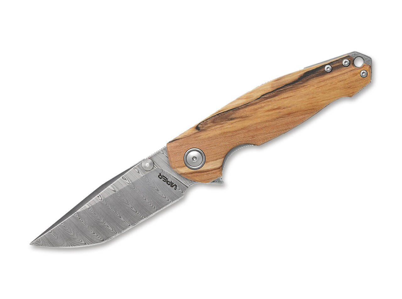 Katla Damascus Flammed Poplar