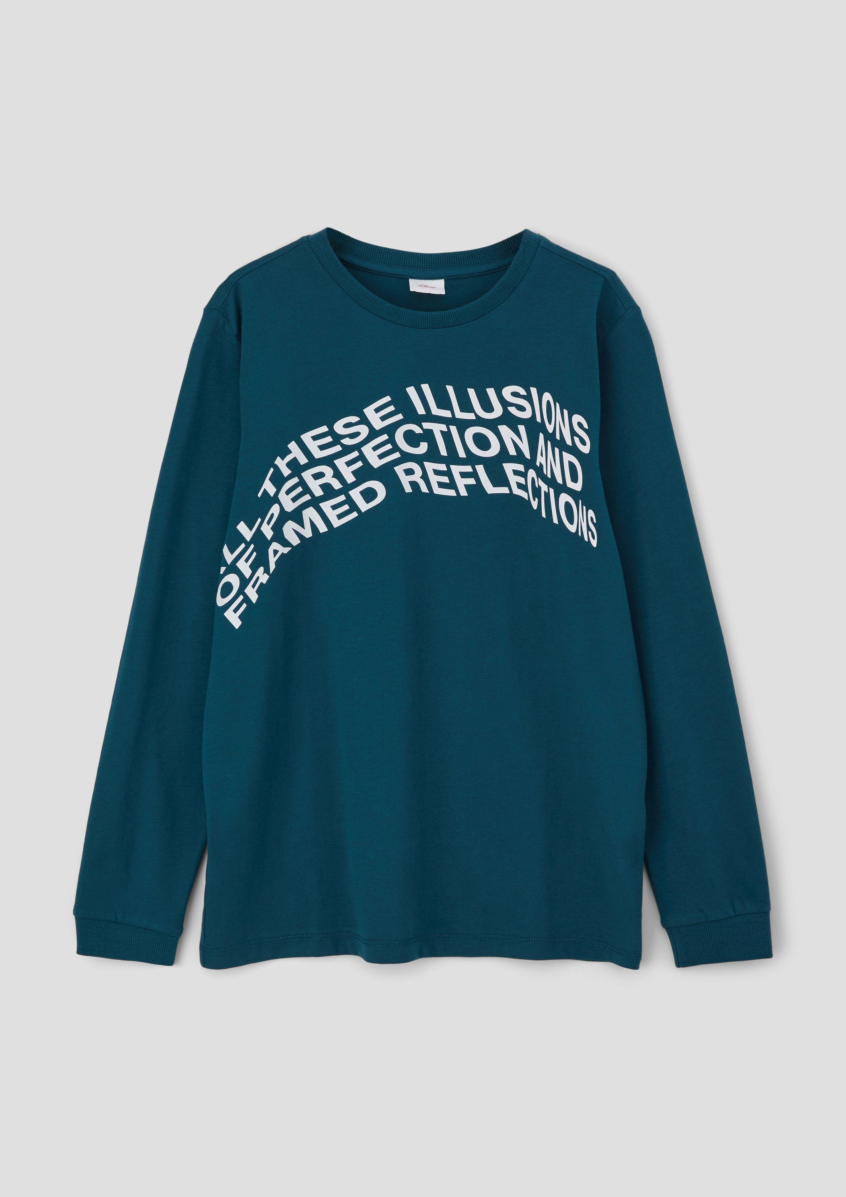 Longsleeve mit Frontprint  2134019-6904