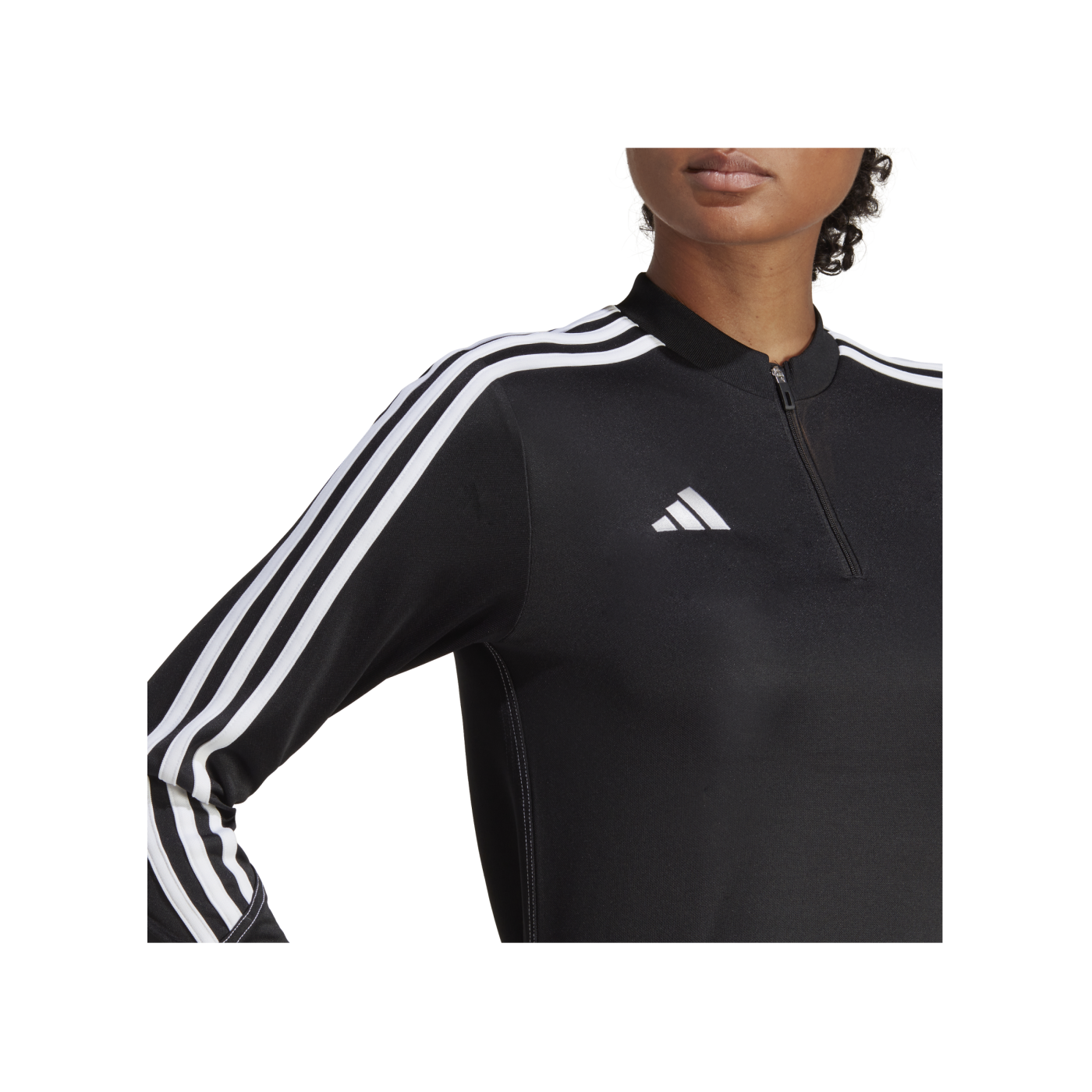 adidas Tiro 23 Track Top Damen Schwarz Weiss