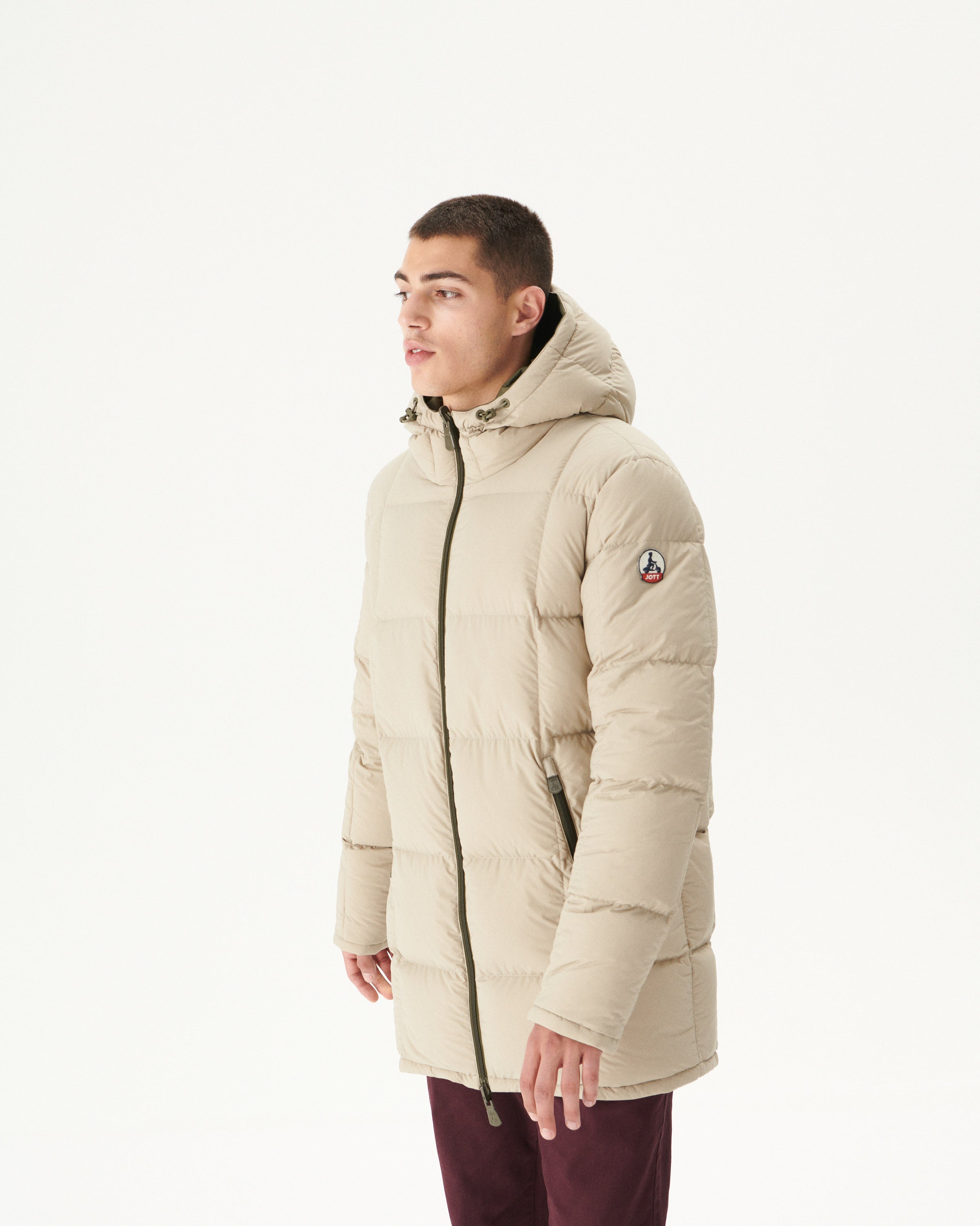 Doudoune réversible à capuche Grand Froid Army/Beige Toronto
