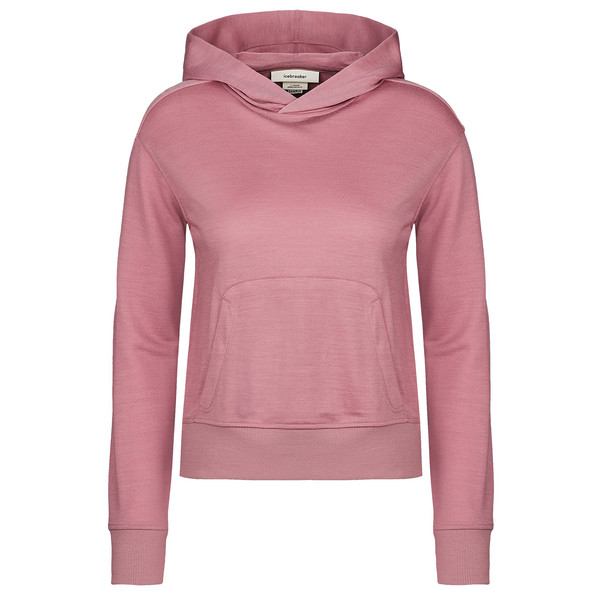 W MERINO CRUSH II LS HOODIE Damen - Kapuzenpullover