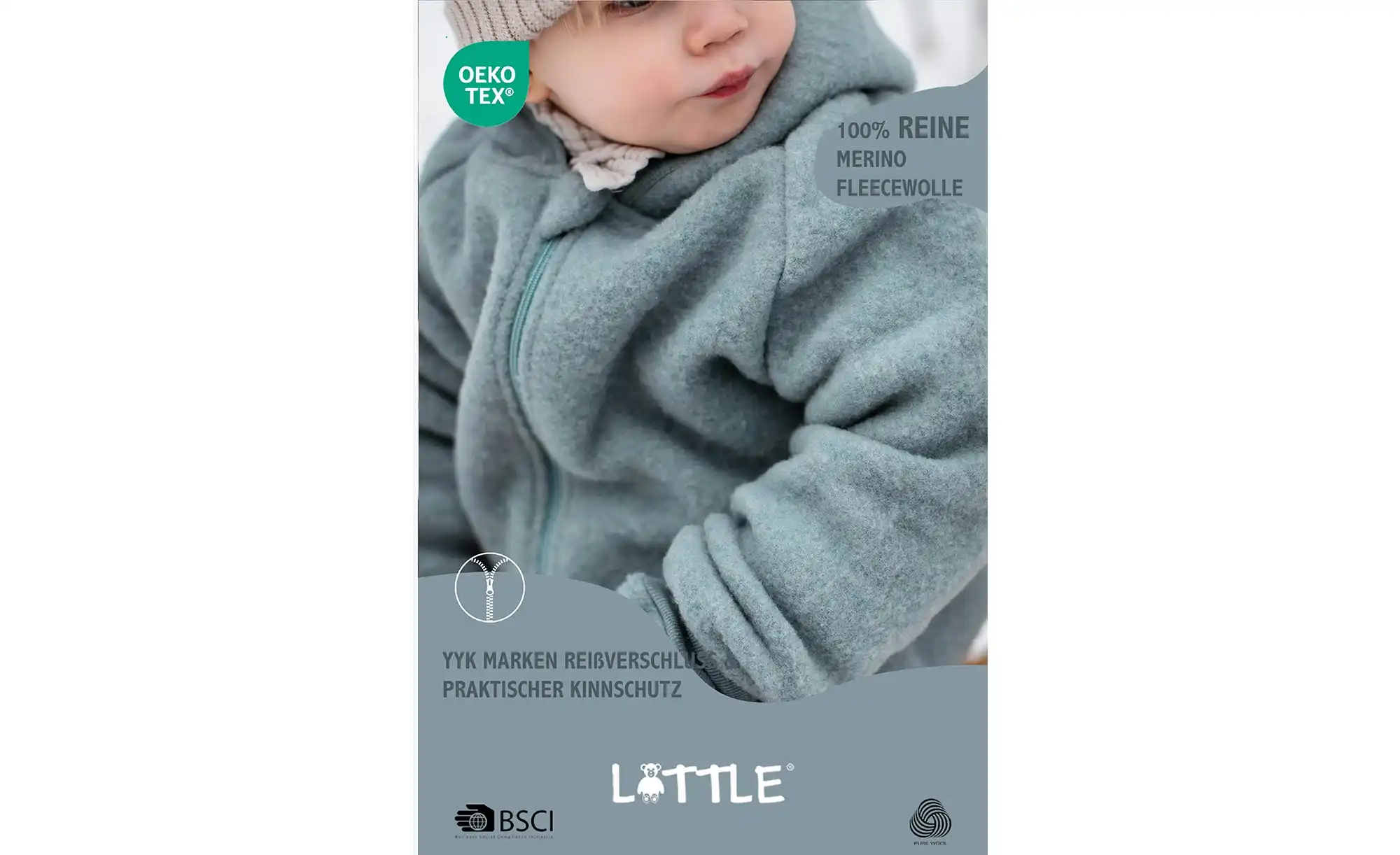 Merino Wollfleece Baby Overall Wollwalk