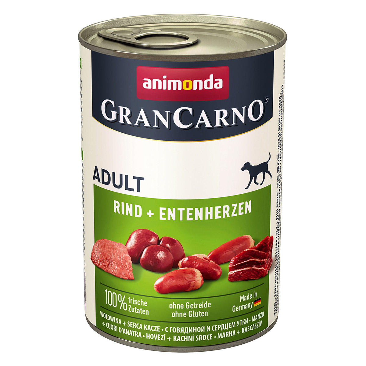 animonda GranCarno Adult Rind und Entenherzen kaufen bei ZooRoyal