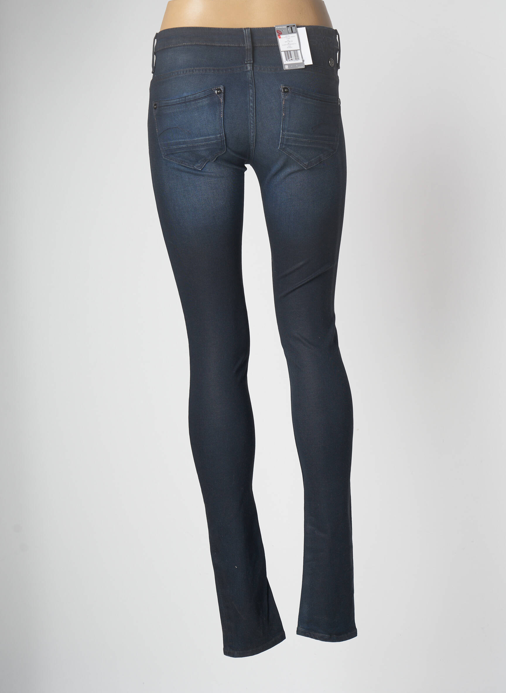 G Star Jeans Skinny Femme couleur bleu