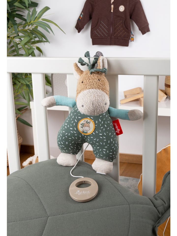 Sigikid Spieluhr Pony Wiwi Wiah in grün/beige günstig kaufen onesize