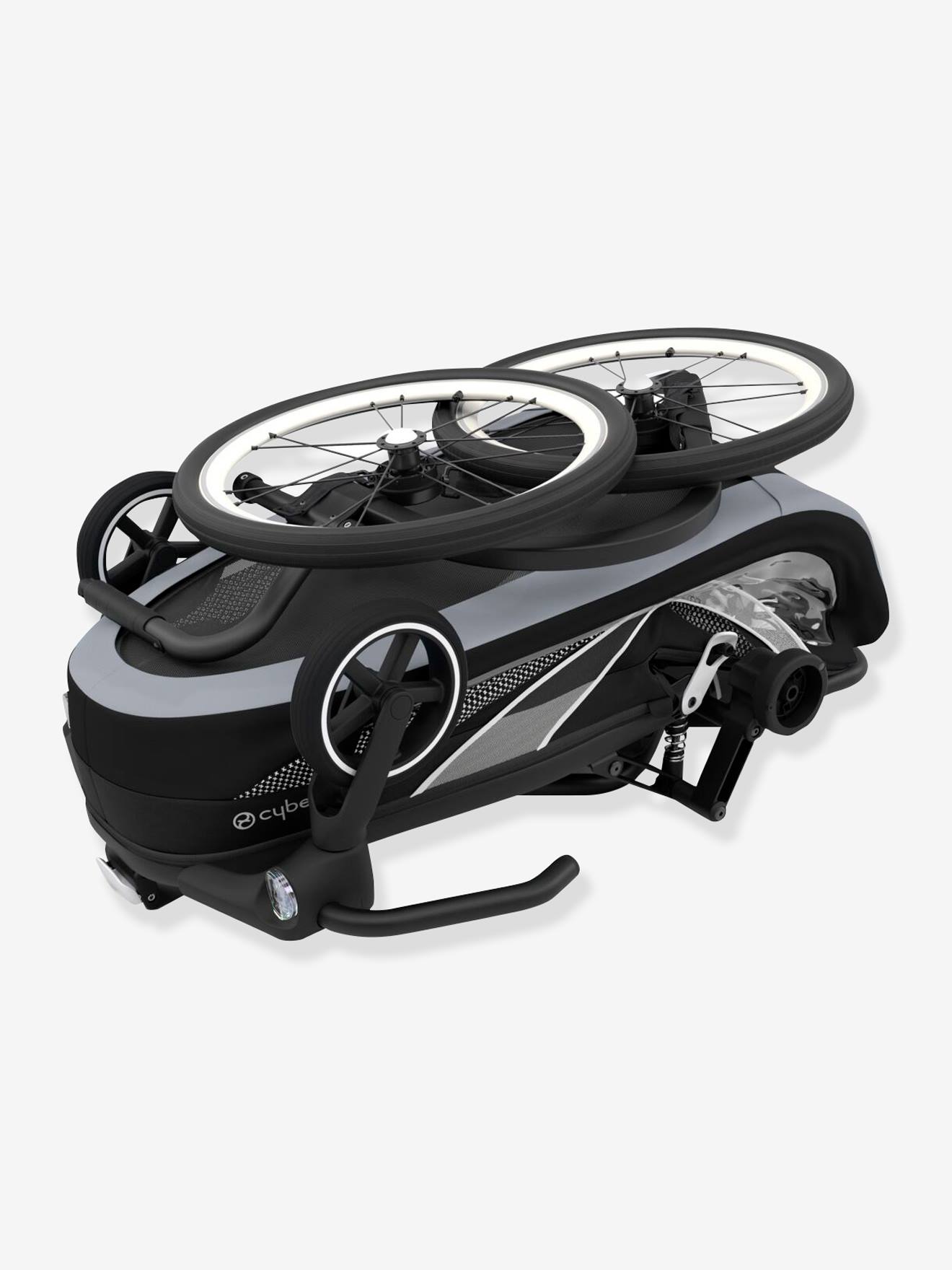 Poussette Zeno bike One Box CYBEX noir
