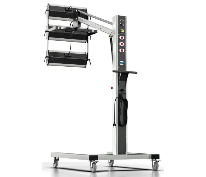 B-Tec 7300150 IR-X3 Krátkovlnný infračervený sušič s 3 kazetami