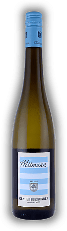 Wittmann, Grauer Burgunder Estate, trocken, 2022, Rheinhessen  Wittmann, Grauer Burgunder Estate, trocken, 2022, Rheinhessen   Jahrgang 2022 - 0,75	 Liter - Vol 12,5%