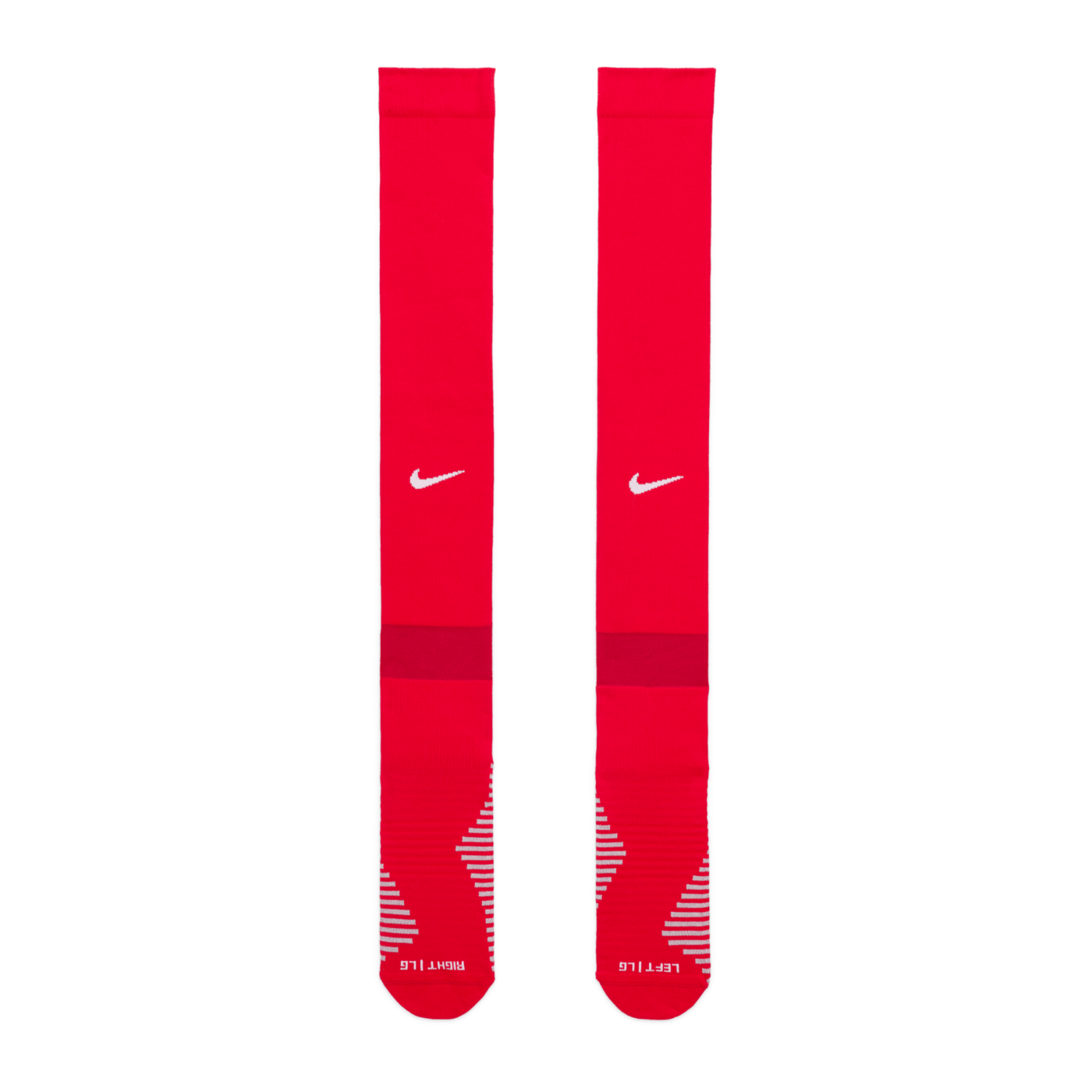 Nike Strike KH Stutzen Rot Weiss F657