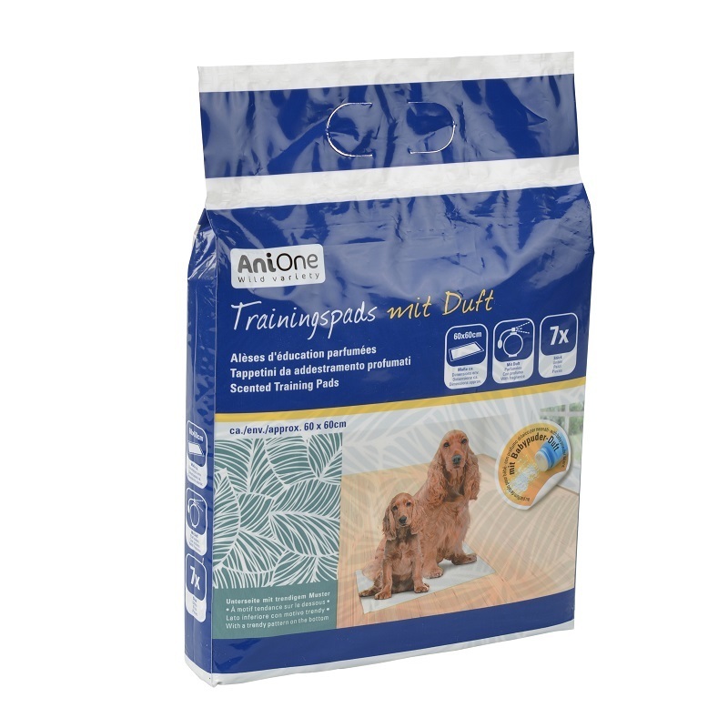 AniOne Windeln & Hygiene AniOne Training Pads Duft & Druck 7 Stück