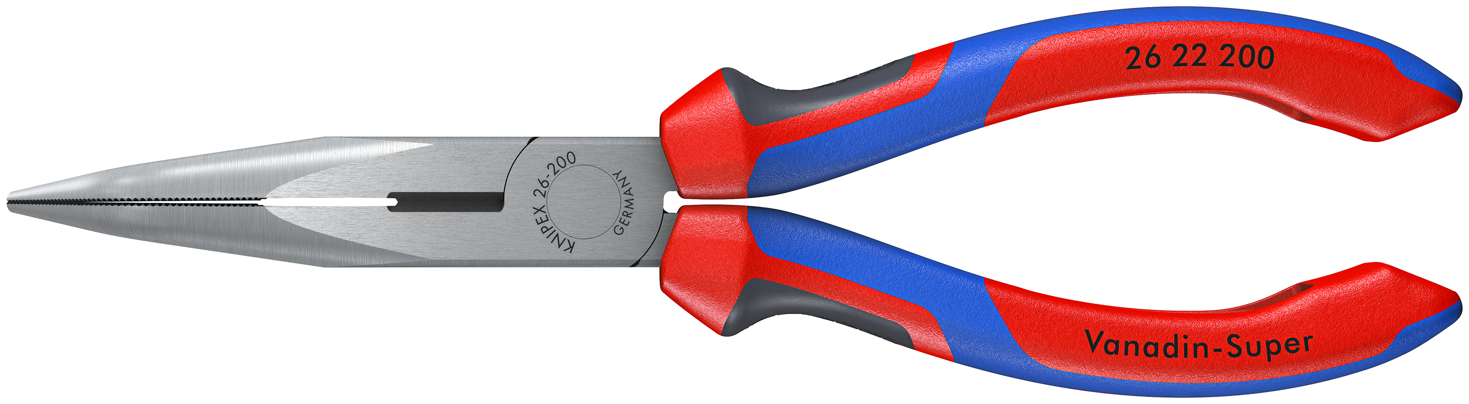 Knipex 26 22 200 Zahnuté telefonní kleště + boční štípačky 200 mm