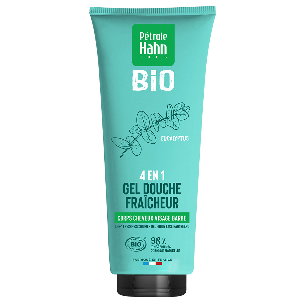 Pétrole Hahn Pétrole Hahn BIO - Gel Douche 4en1  Fraîcheur Eucalyptus - 250 ml Gels douche