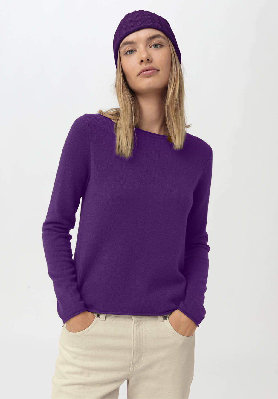 FTC X HESSNATUR Pullover aus reinem Kaschmir