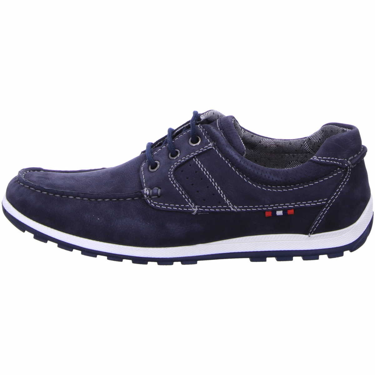 KLONDIKE Mokassin blau