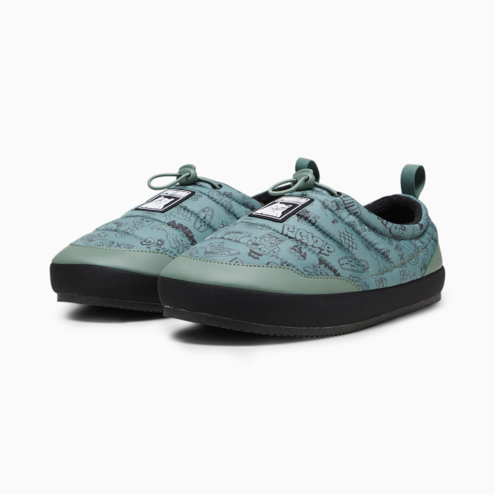PUMA x RIPNDIP Tuff Plus Slipper 393540_01 / grün