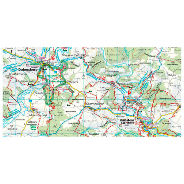 Freytag & Berndt - Waldviertel-Gmünd-Heidenreichstein-Waidhofen - Wanderkarte