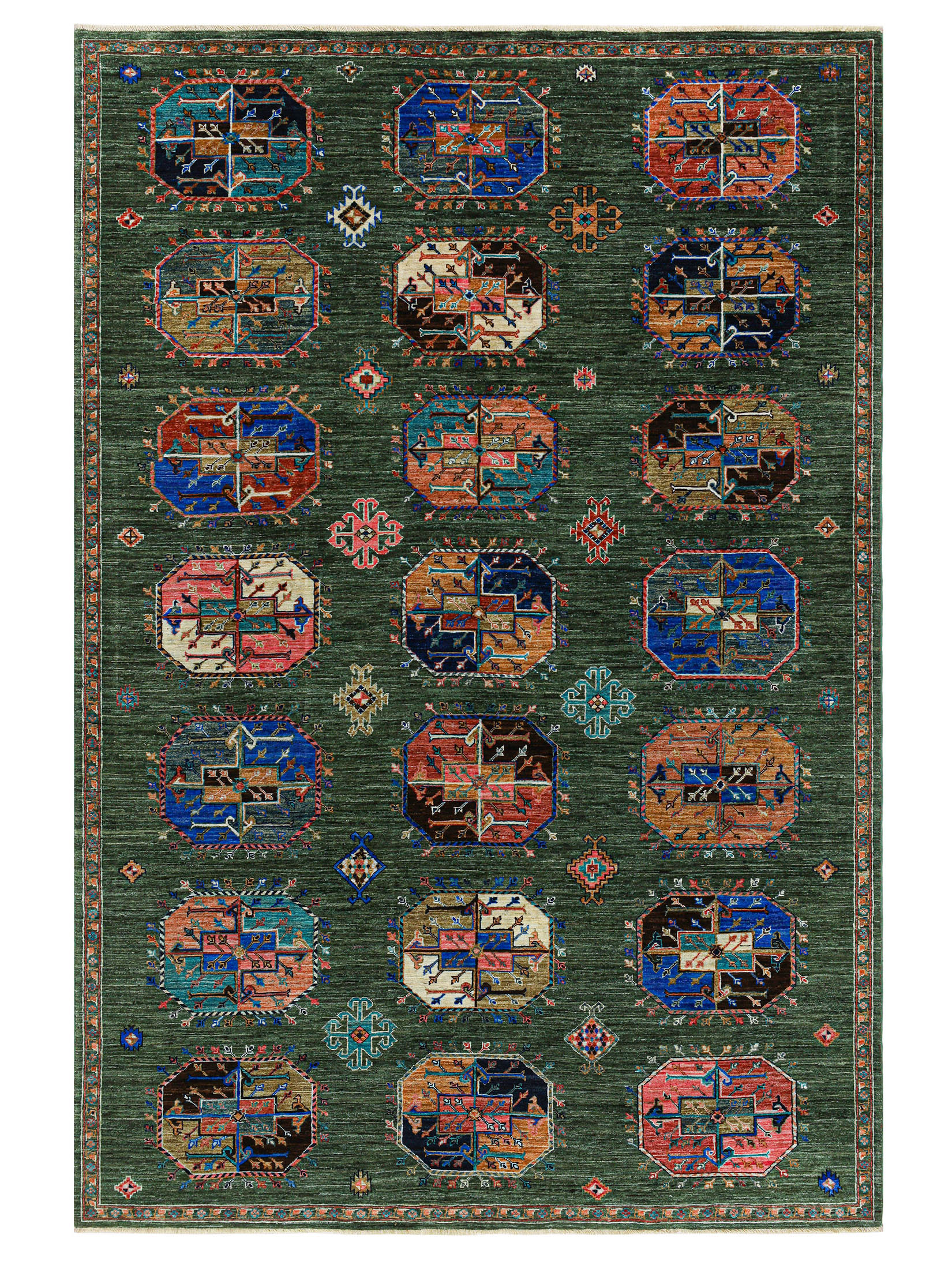 Buchara Ghazni ca. 203 x 299 cm, Unikat / Einzelstück