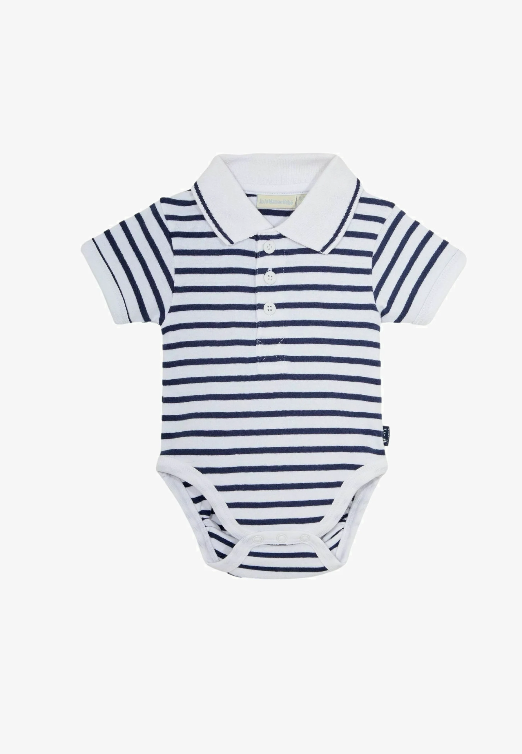 JoJo Maman Bébé STRIPE SHORT SLEEVE-REGULAR FIT - Body