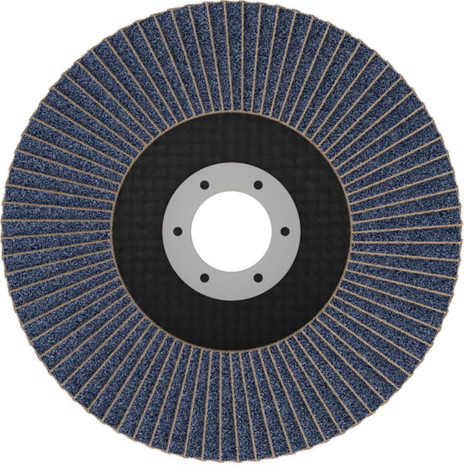 Bosch Blue Zubehör 2608626144 Lamellenschleifscheibe X451 Multi Material Ø125 mm Körnung 120 rechtwinklige Ausführung