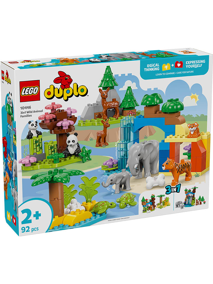 LEGO LEGO® DUPLO® Town Wildtier-Familien 3-in-1-Set - ab 2 Jahren günstig kaufen onesize