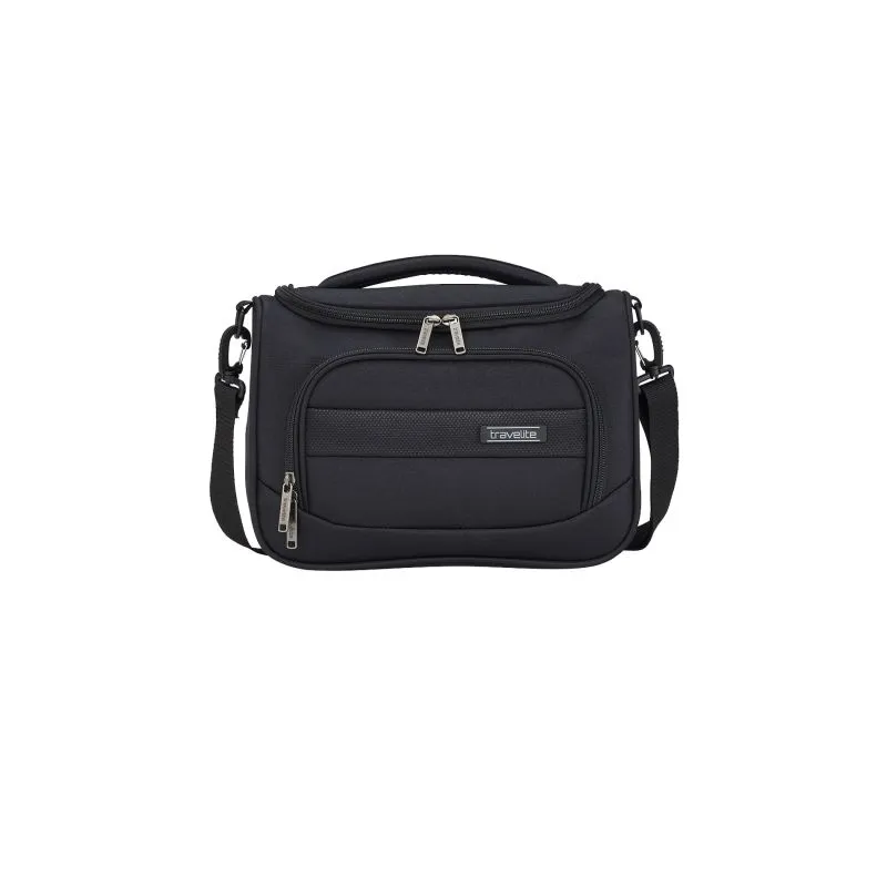 Travelite CHIOS Kofferset mit 4 Rollen Gr. L\/M (inkl. Reisetasche + Beautycase) - Schwarz