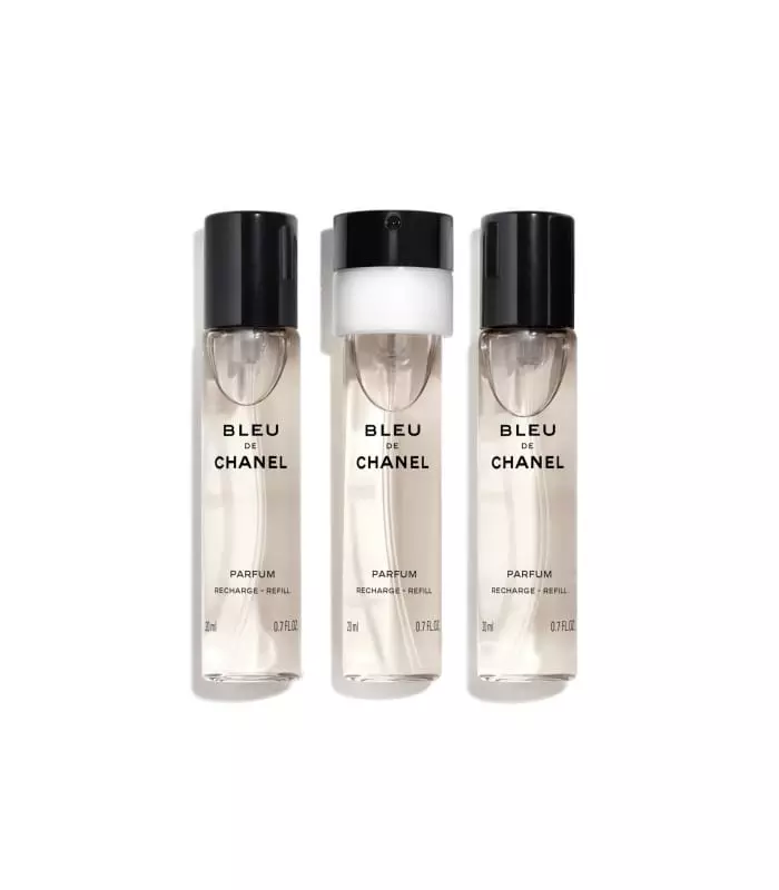 BLEU DE CHANEL Twist and spray 3x20ml recharge