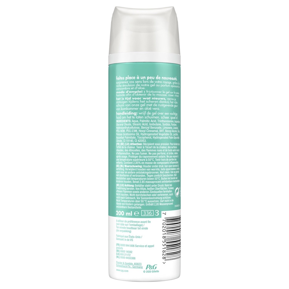 jolly jolly Gel À Raser 200ml Préparation À Raser