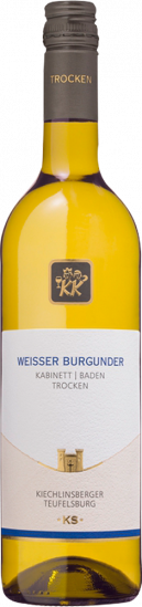 2022 Kiechlinsberger Teufelsburg Weißer Burgunder Kabinett *KS* trocken - Winzergenossenschaft Königschaffhausen-Kiechlinsbergen