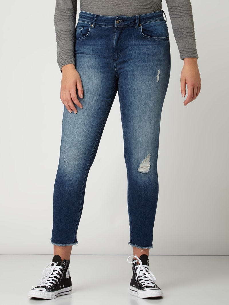 PLUS SIZE Skinny Fit Jeans mit Stretch-Anteil in jeans