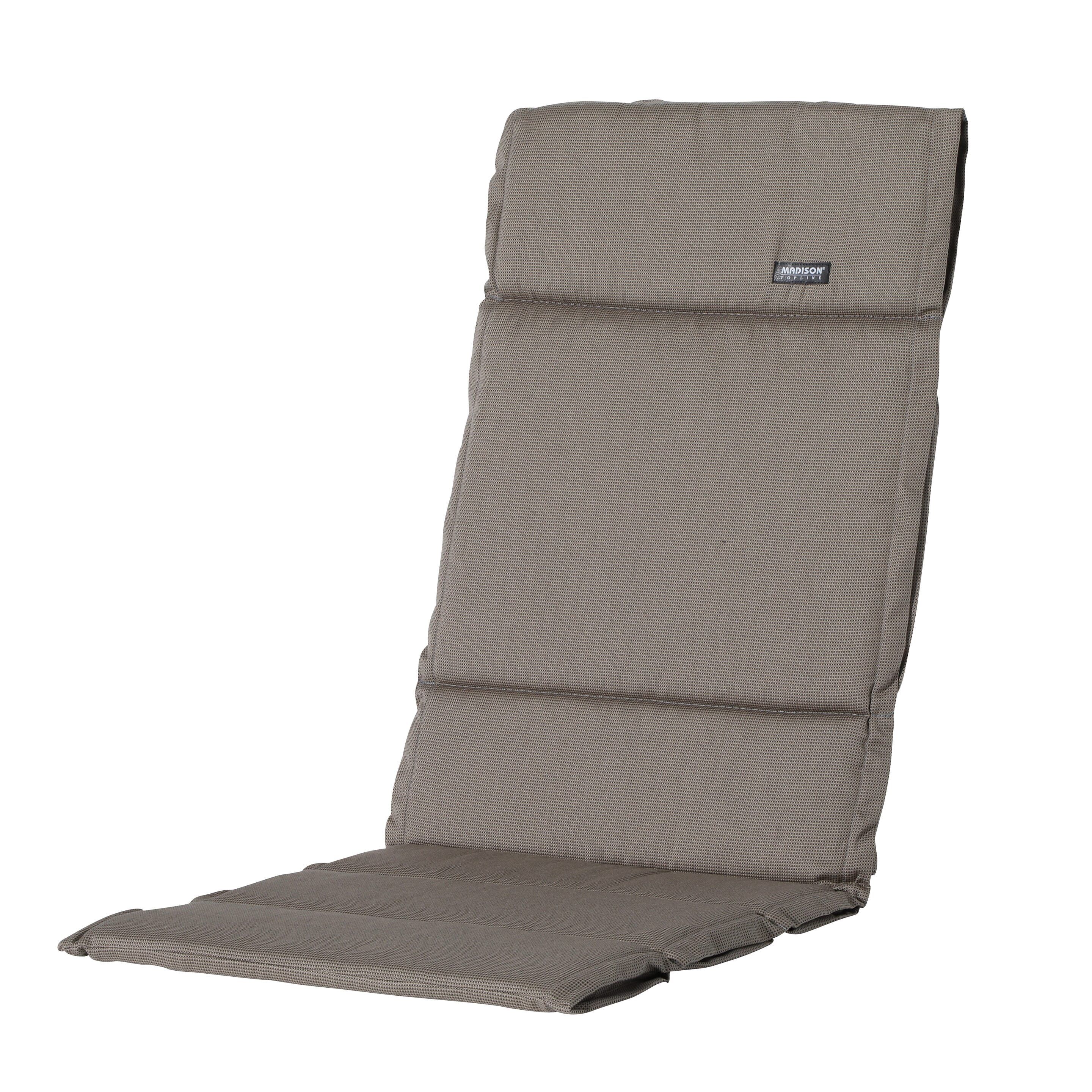 Madison Rib Liver 125x50 Gartenkissen Faserkissen mit hoher Rückenlehne