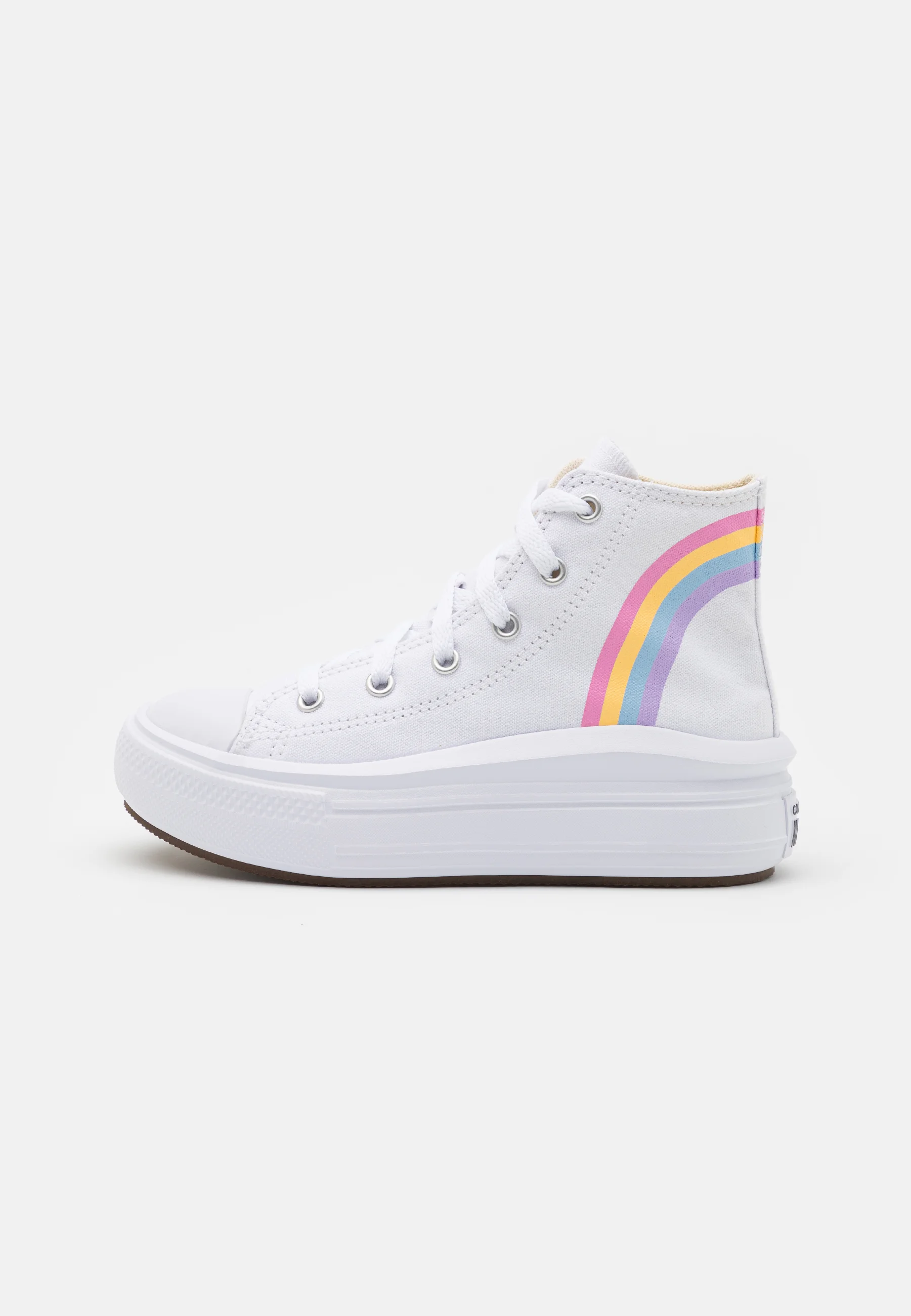 Converse CHUCK TAYLOR ALL STAR MOVE PLATFORM RAINBOW CLOUD - Zapatillas altas