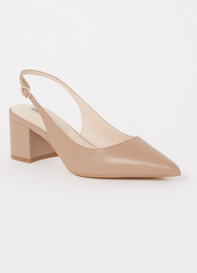 Pantofi cu toc din piele Dune London Compelled