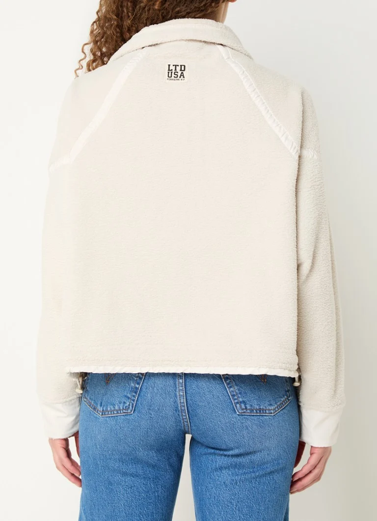 Pull Teddy Penn & Ink avec demi-zip et poches latérales