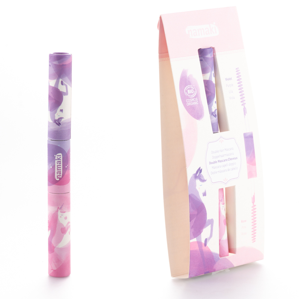 namaki Mascara cheveux double-embout Maquillage pour cheveux