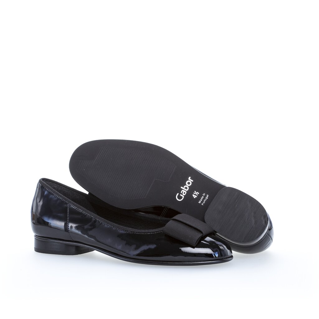Gabor fashion Eleganter Ballerina schwarz
