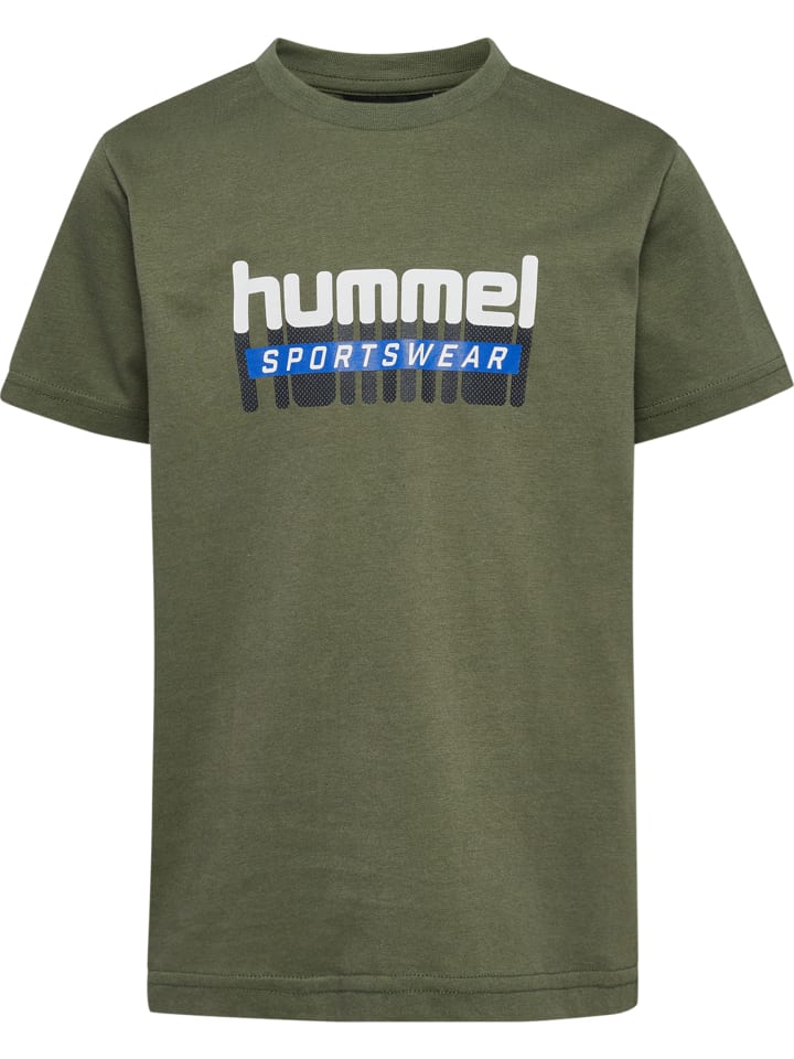 Hummel Hummel T-Shirt Hmltukas Kinder in DUSTY OLIVE günstig kaufen