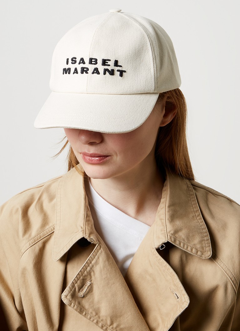 Cappellino Isabel Marant Tyron con logo ricamato