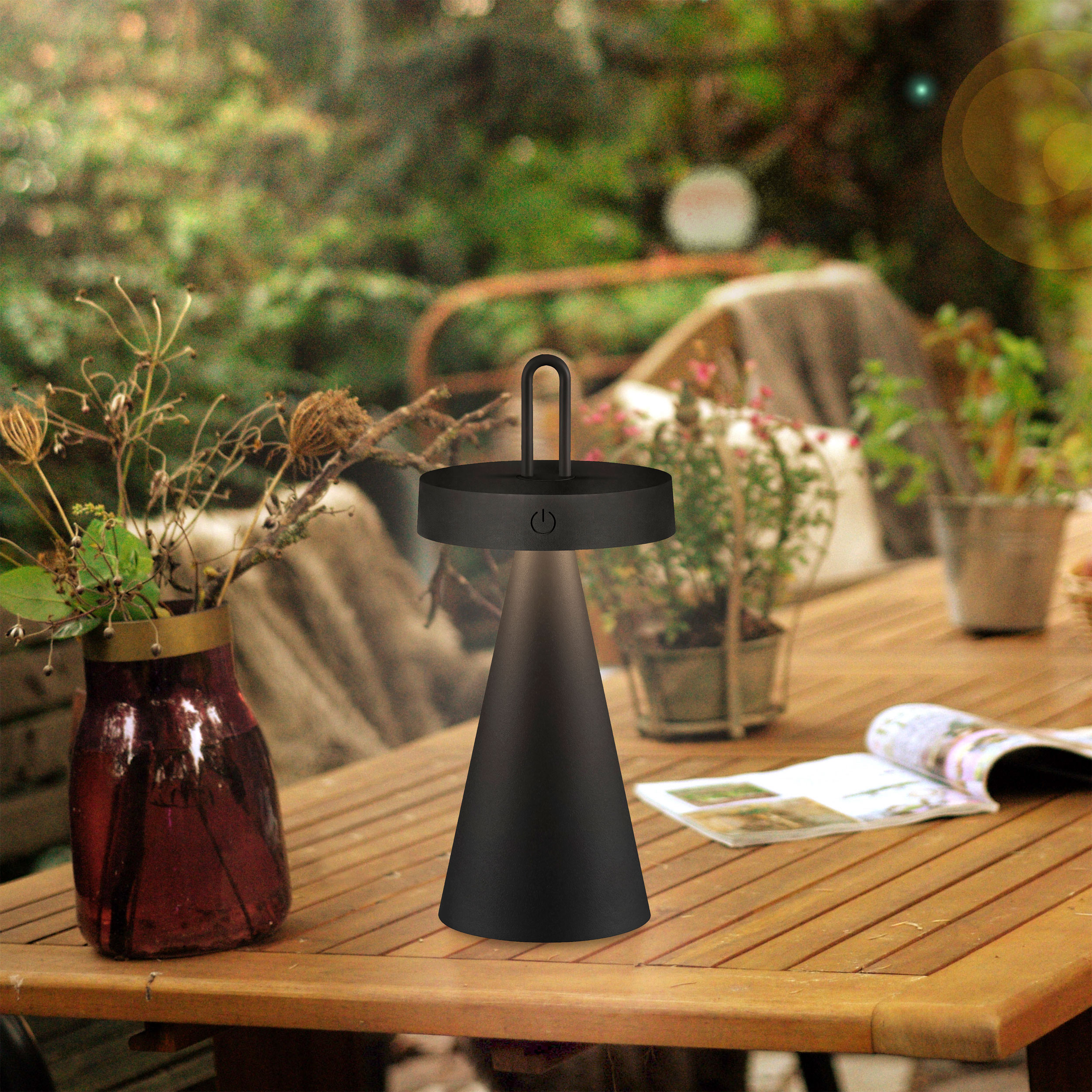 JUST LIGHT.LED-Akku-Tischleuchte 1flg